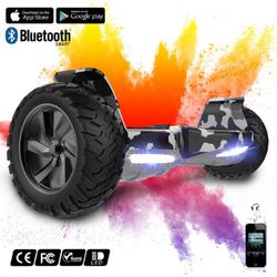 Off Road Hoverboard | Ampes | Bluetooth Speaker | Oxboard | LED verlichting | Camouflage